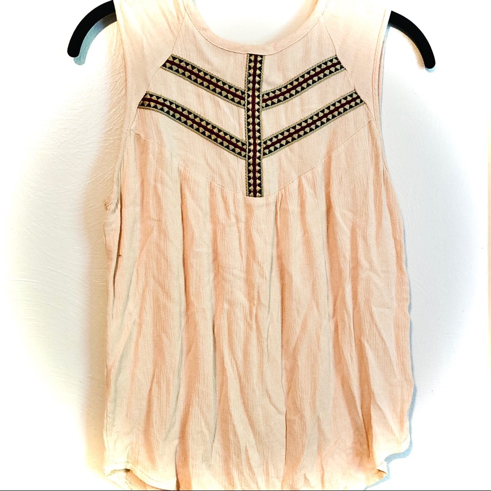 Cream colored Blouse with design
